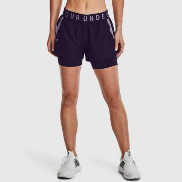 UA PLAY UP 2-IN-1 SHORTS
