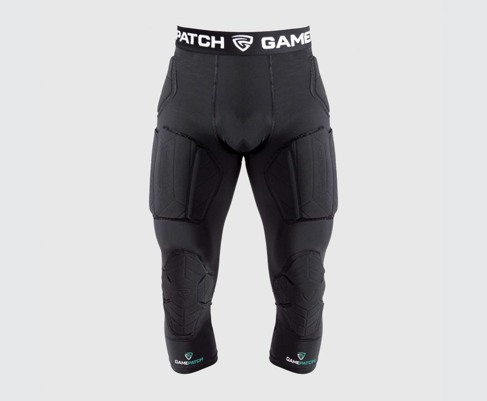 Game Patch  PADDED 3/4 TIGHTS WITH FULL PROTECTION /BLK
